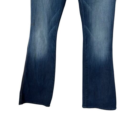 7 For All Mankind Jeans Womens 28x30 Blue Denim Pants Lexie Petite A Pocket 7FAM - Picture 3 of 14